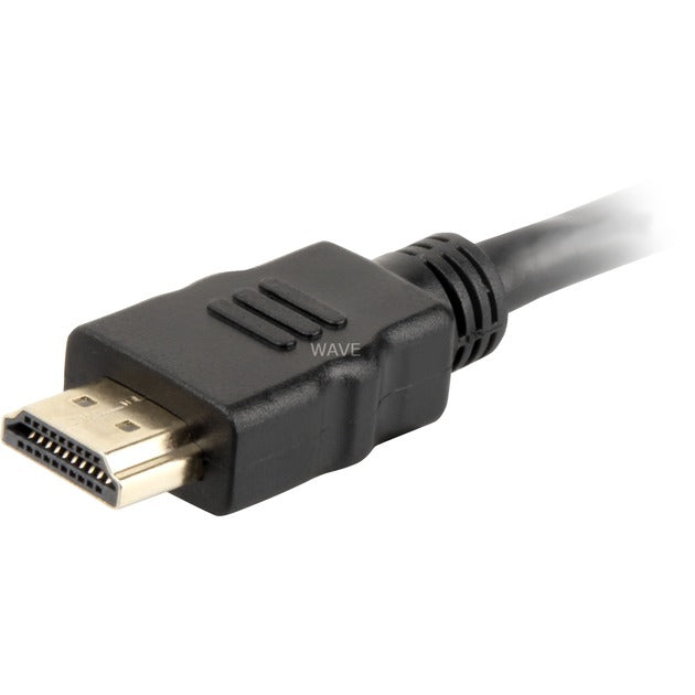 Sharkoon High Speed HDMI-Kabel mit Ethernet (schwarz, 5 Meter)