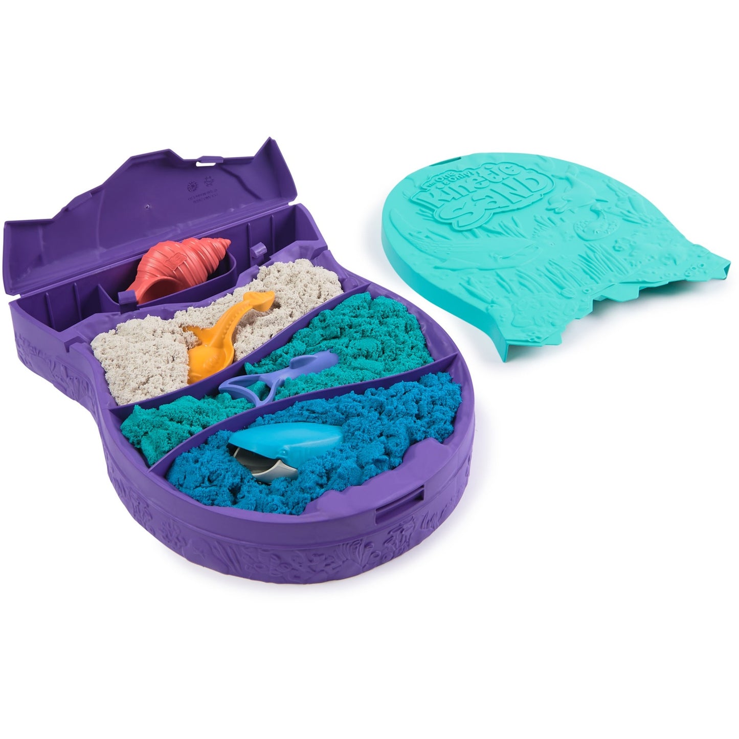 Spin Master Kinetic Sand Project Planet - Ozean Spielset, Spielsand