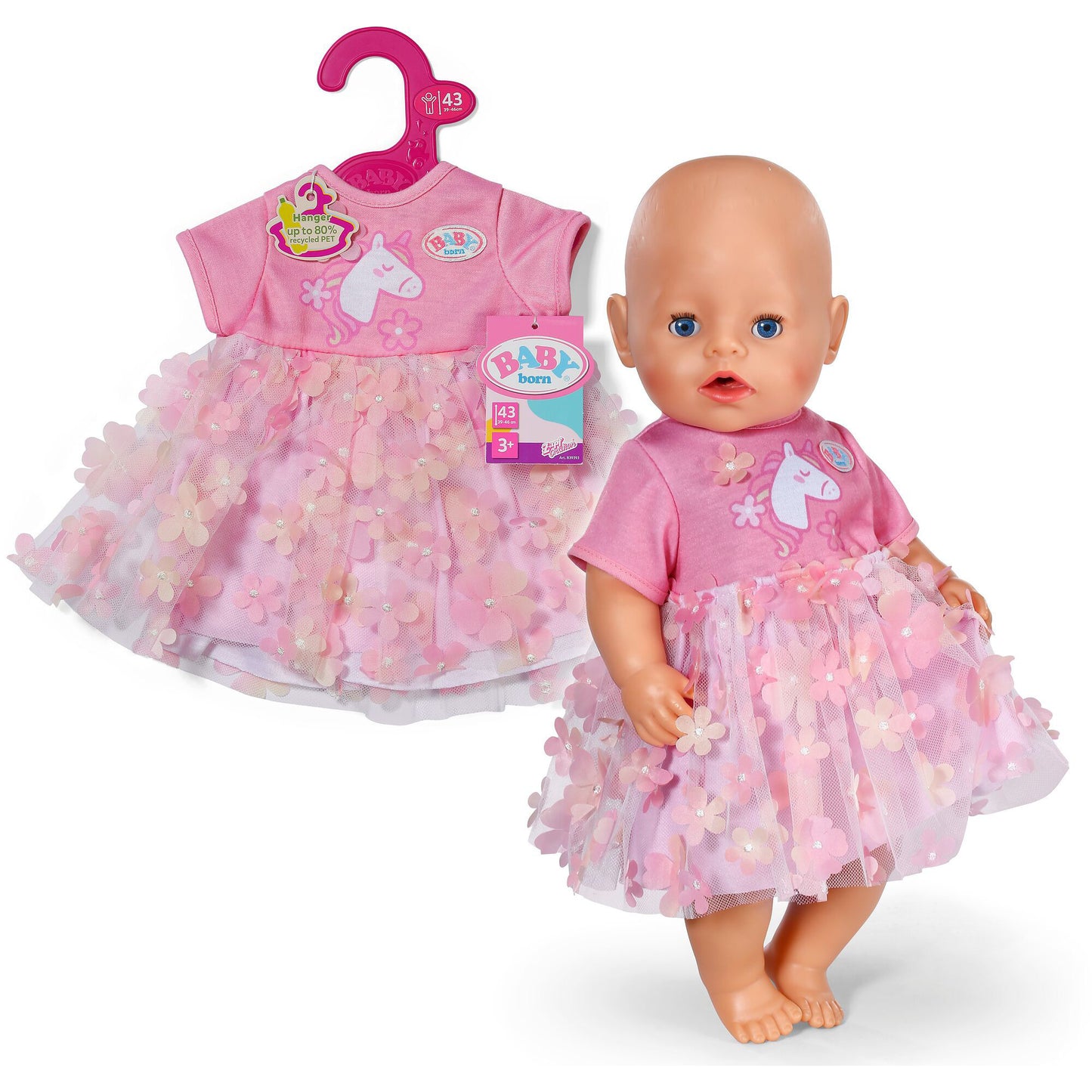 BABY born Blütenkleid 43cm, Puppenzubehör