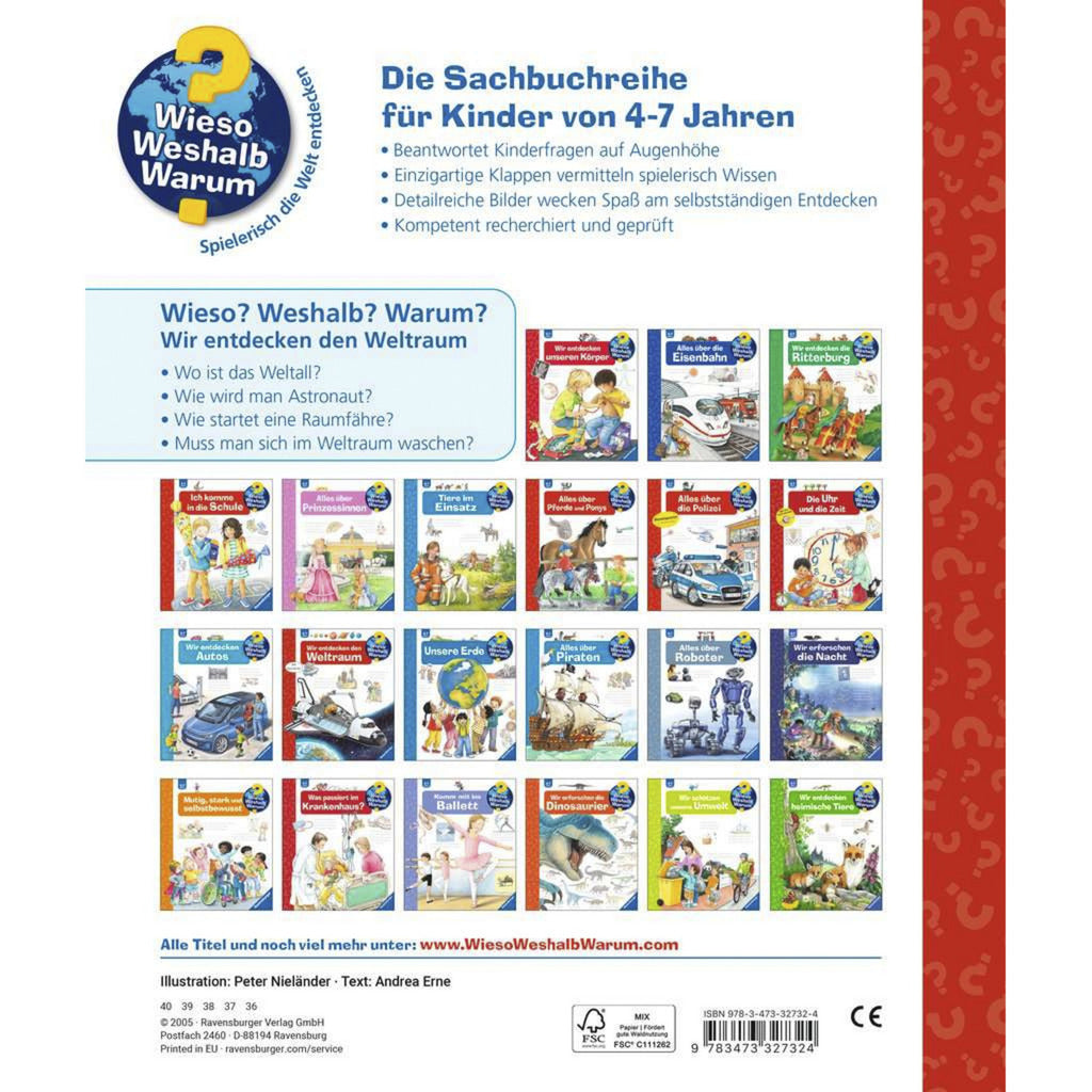 Wieso? Weshalb? Warum? Band 32 - Wir entdecken den Weltraum, Lernbuch