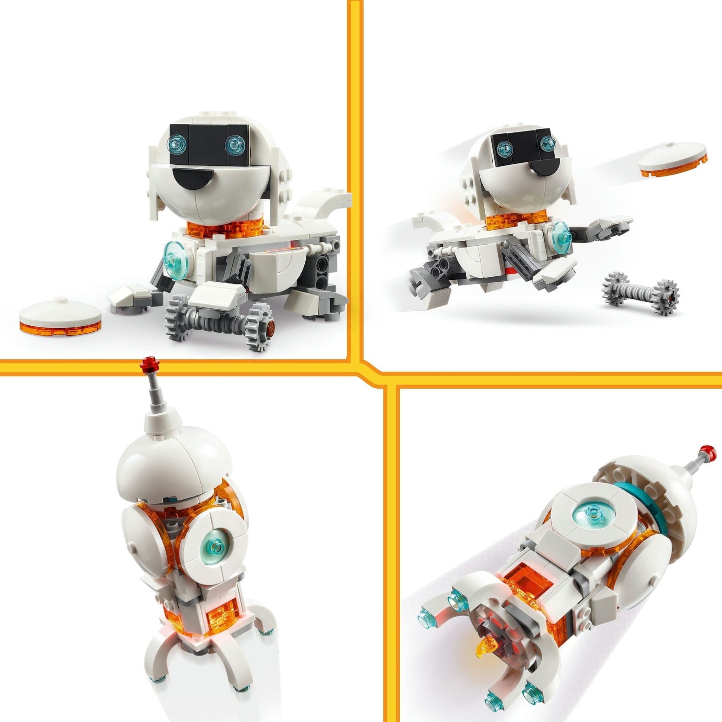 31164 Creator 3- in-1 Weltraum-Roboter, Konstruktionsspielzeug