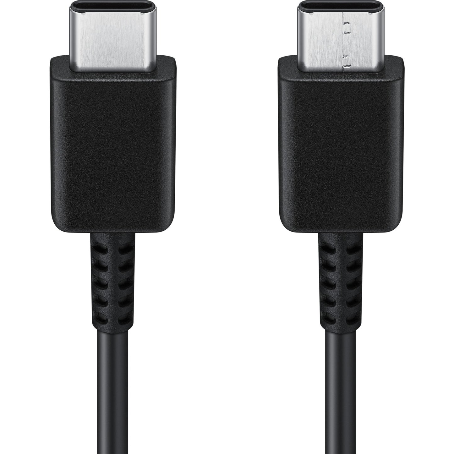 Samsung USB 2.0 Kabel, USB-C Stecker > USB-C Stecker (schwarz, 1 Meter, Laden mit bis zu 60 Watt)