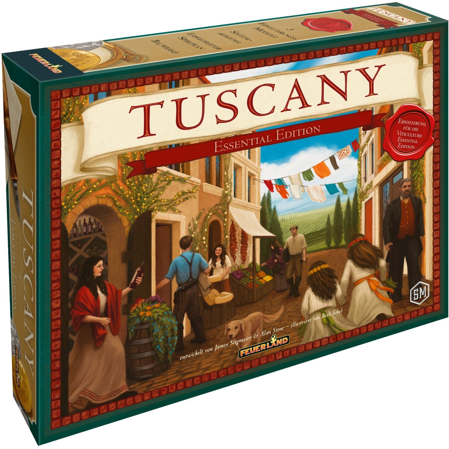 Pegasus Viticulture: Tuscany Essential Edition, Brettspiel