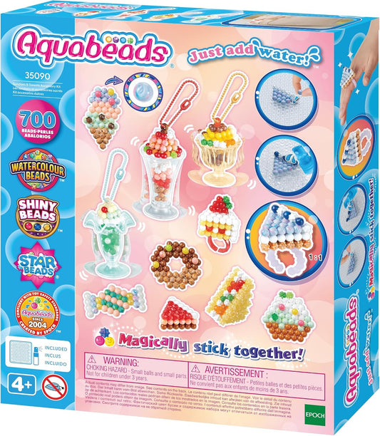 Aquabeads Süssigkeiten Anhänger Bastelset, Bastelmaterial