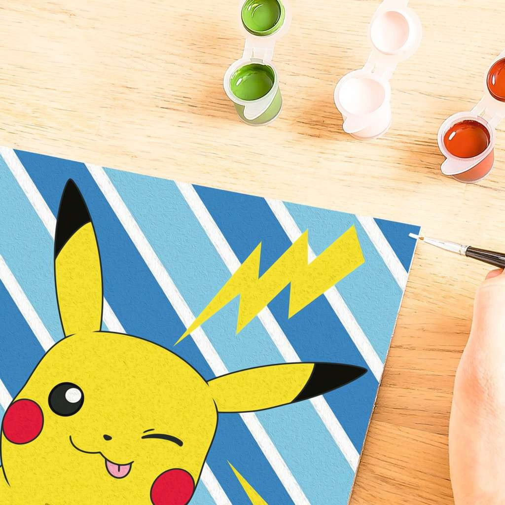 CreArt - Freches Pikachu, Malen