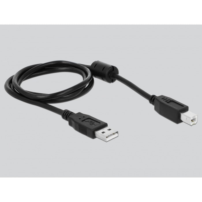 DeLOCK USB 2.0 Adapter, USB-A Stecker > 4x Seriell RS-232 Stecker (silber, inkl. 1 Meter Verlängerungskabel)