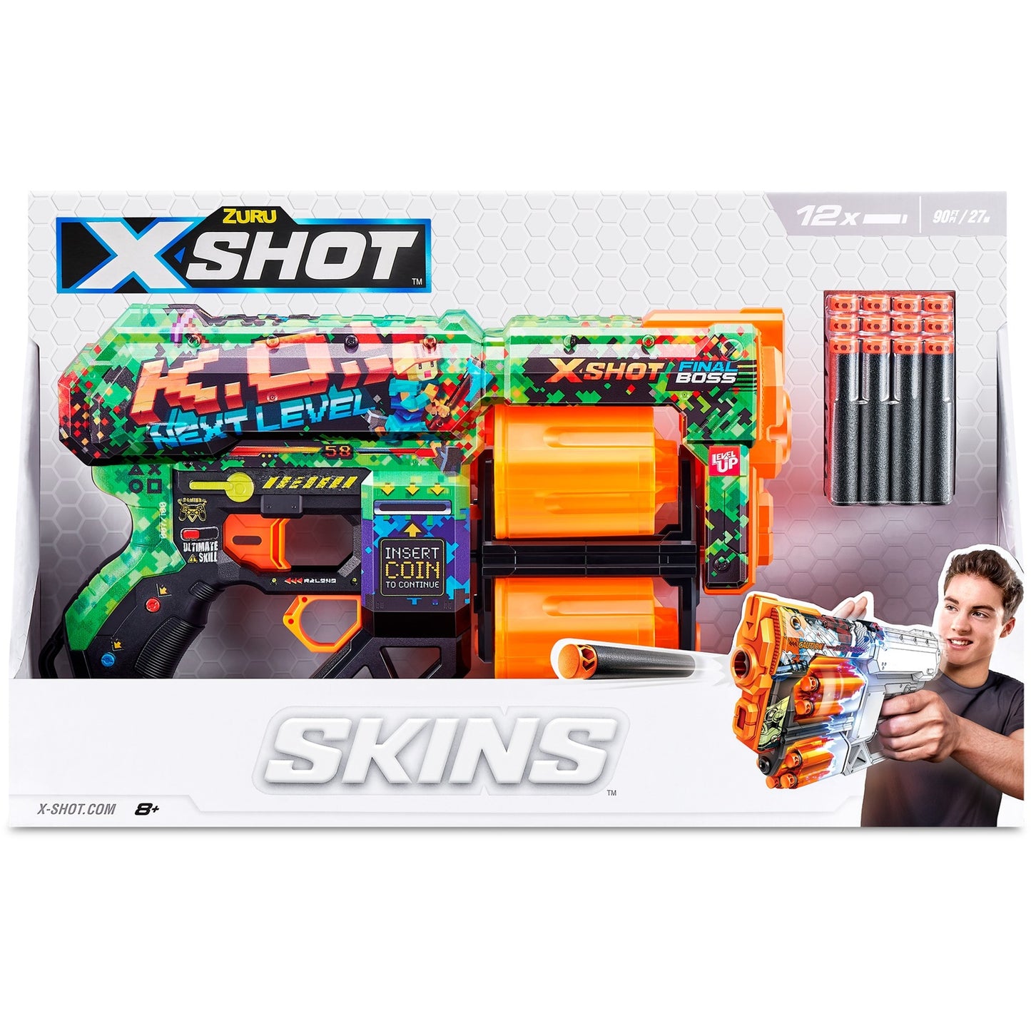 ZURU XSHOT Skins - Dread K.O.