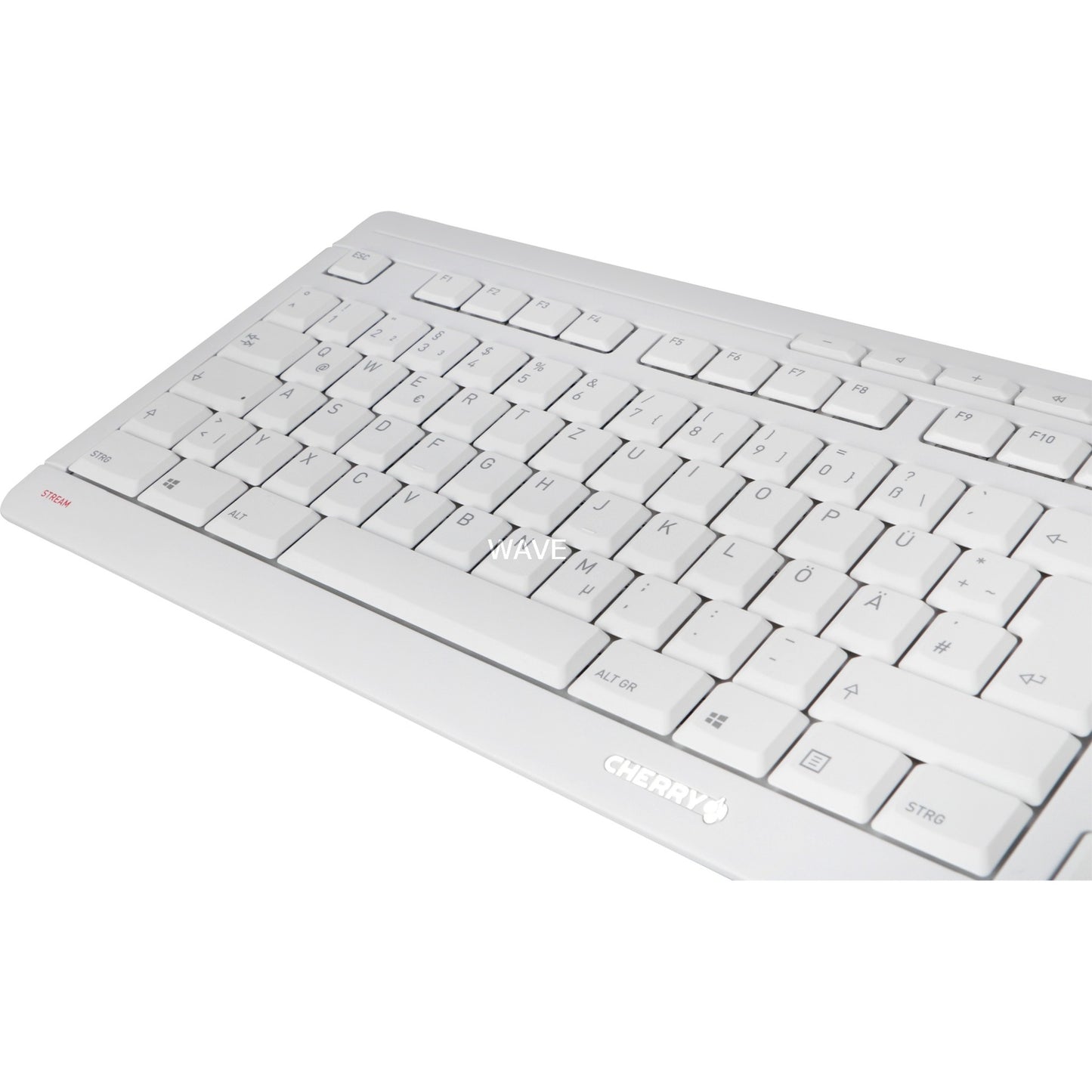 Cherry STREAM DESKTOP RECHARGE (weiss/grau, DE-Layout, Cherry SX-Scherentechnologie)