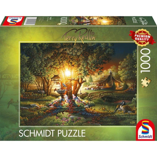 Schmidt Spiele Terry Redlin: Prächtiges Frühlingsleuchten (1000 Teile)