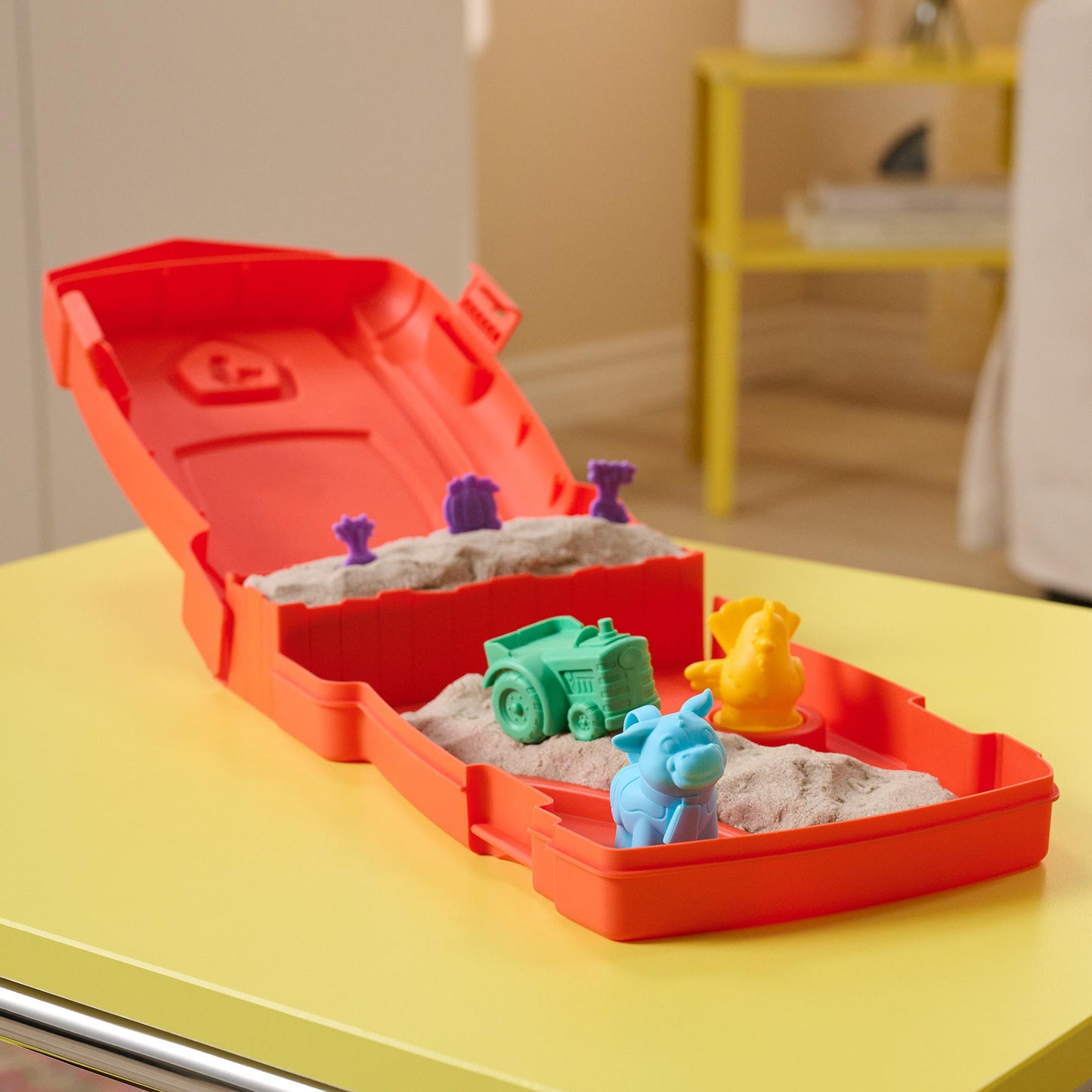 Kinetic Sand - Sandy Farm Set, Spielsand