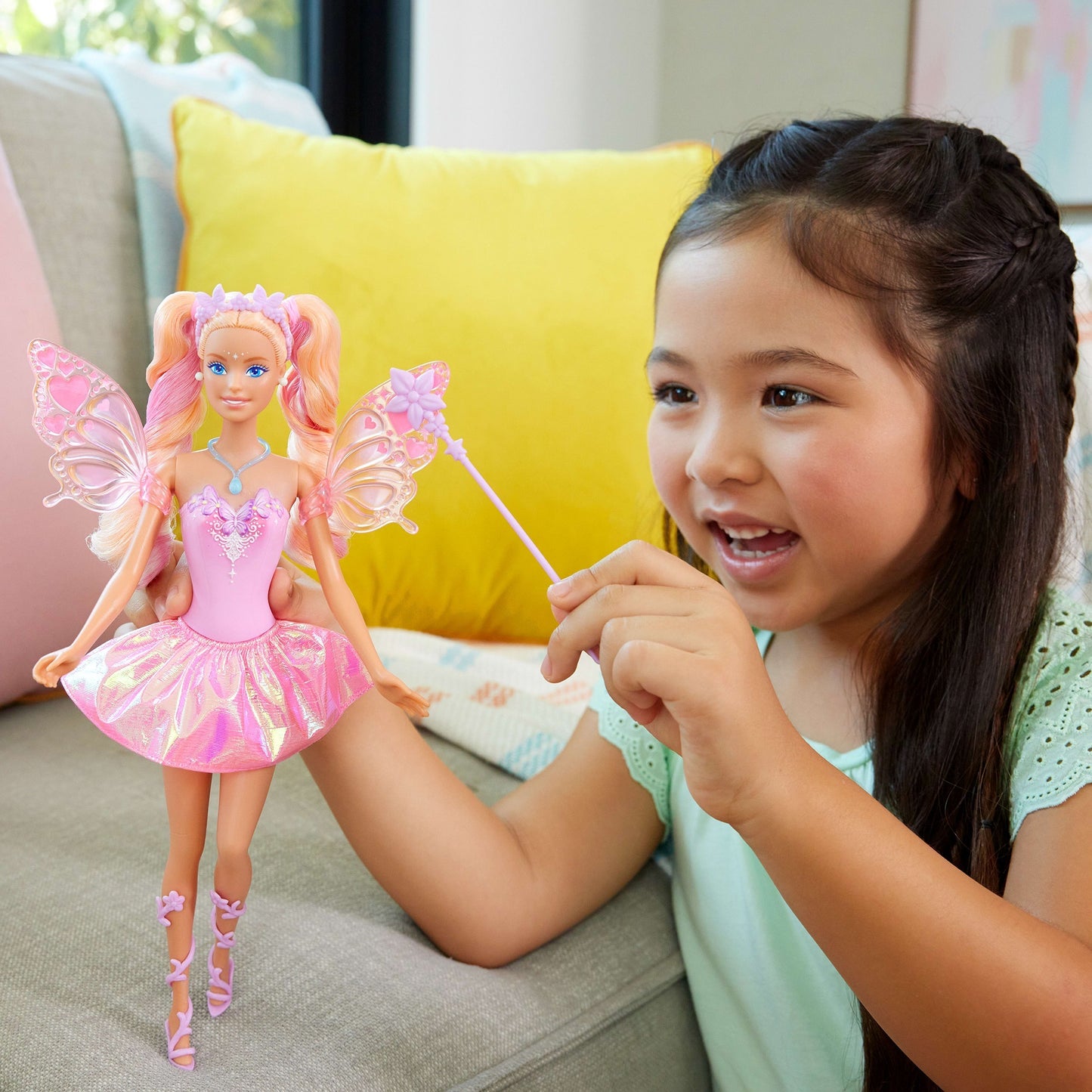 Barbie Fee mit Farbwechseleffekt, Puppe