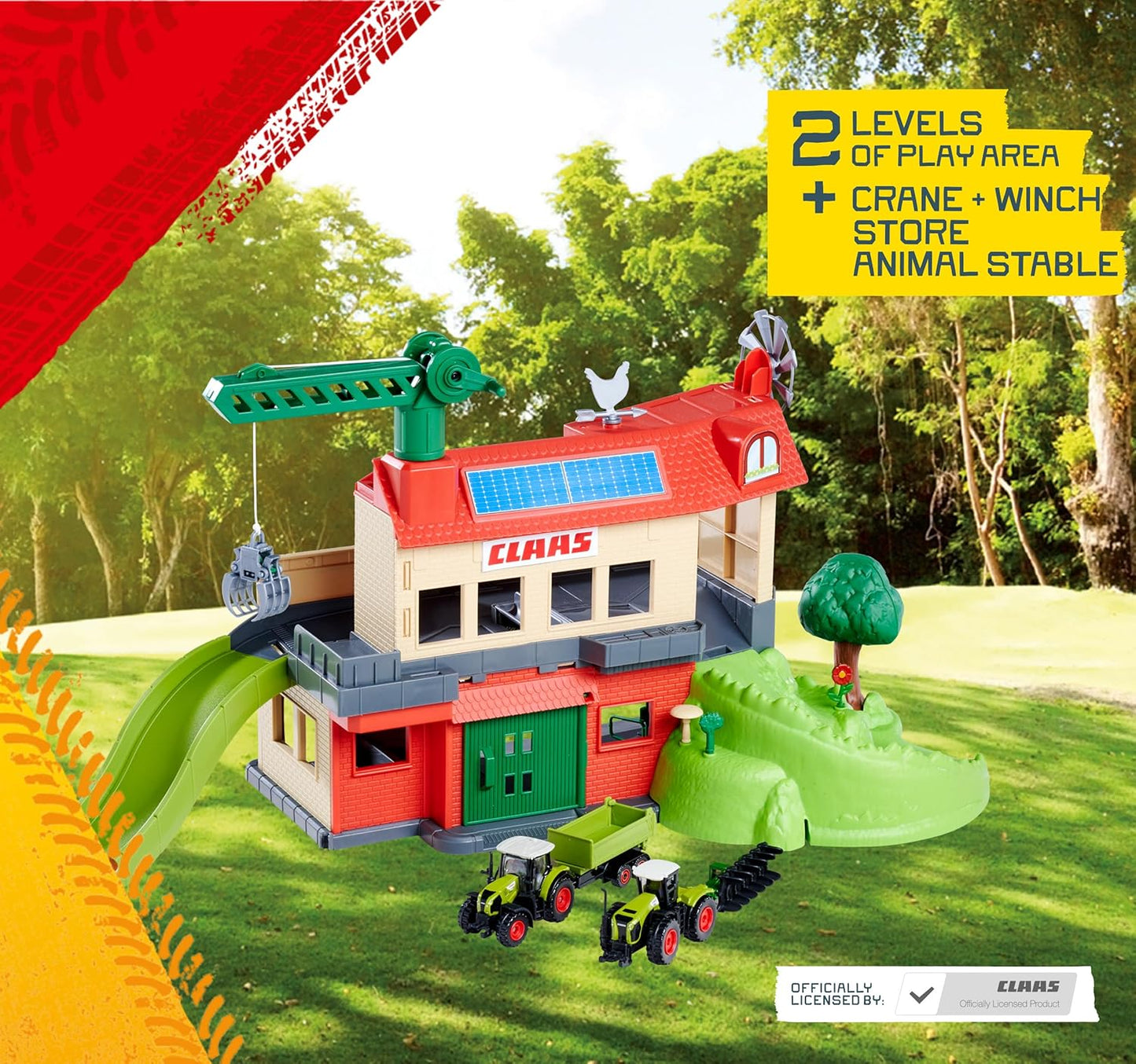 CLAAS Farm-Spielset, Spielgebäude