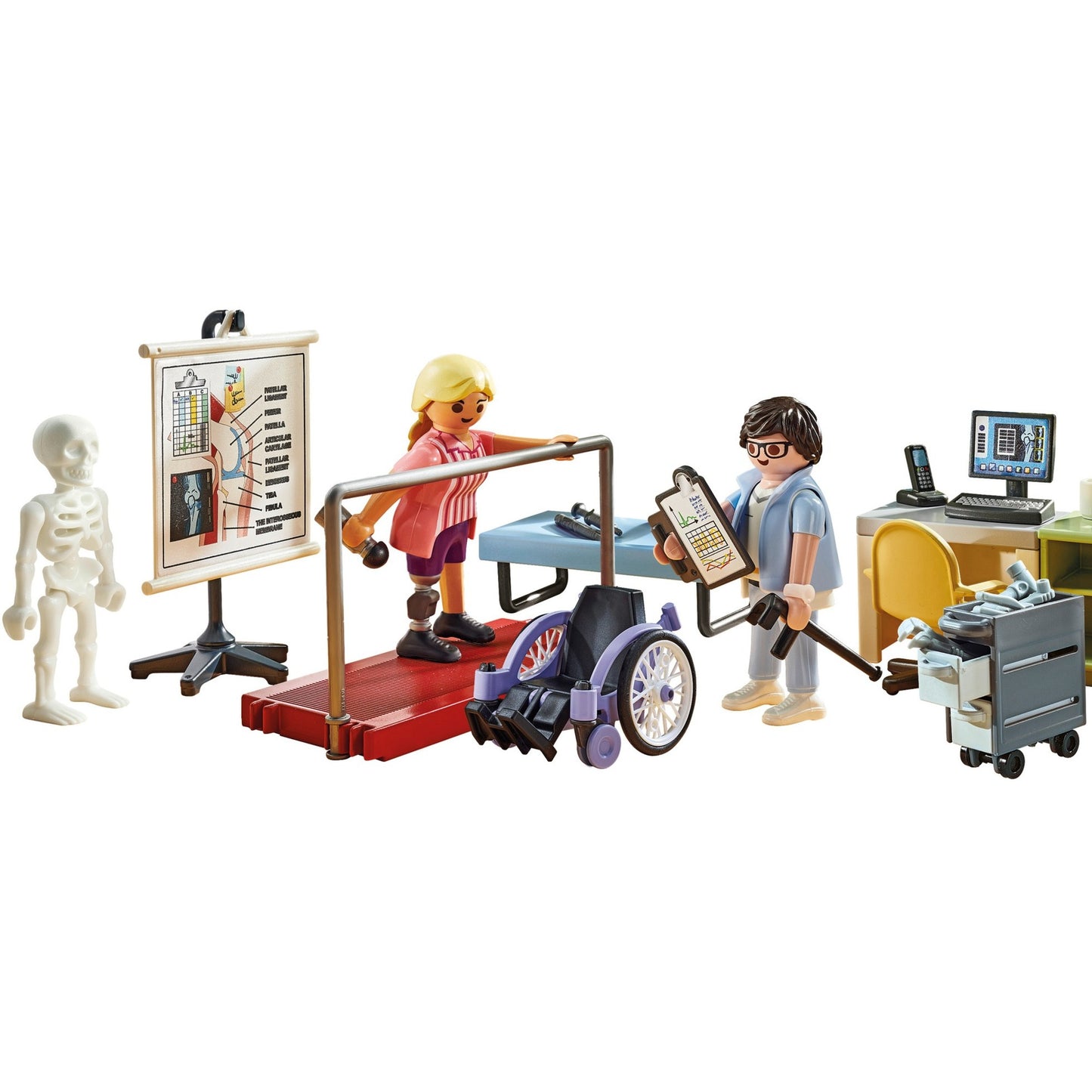 PLAYMOBIL 71617 Action Heroes Orthopädie, Konstruktionsspielzeug