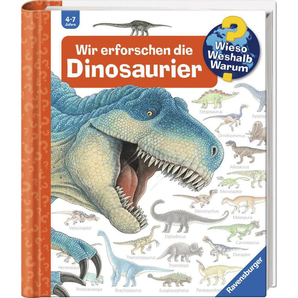 Wieso? Weshalb? Warum? Band 55 - Wir erforschen die Dinosaurier, Lernbuch
