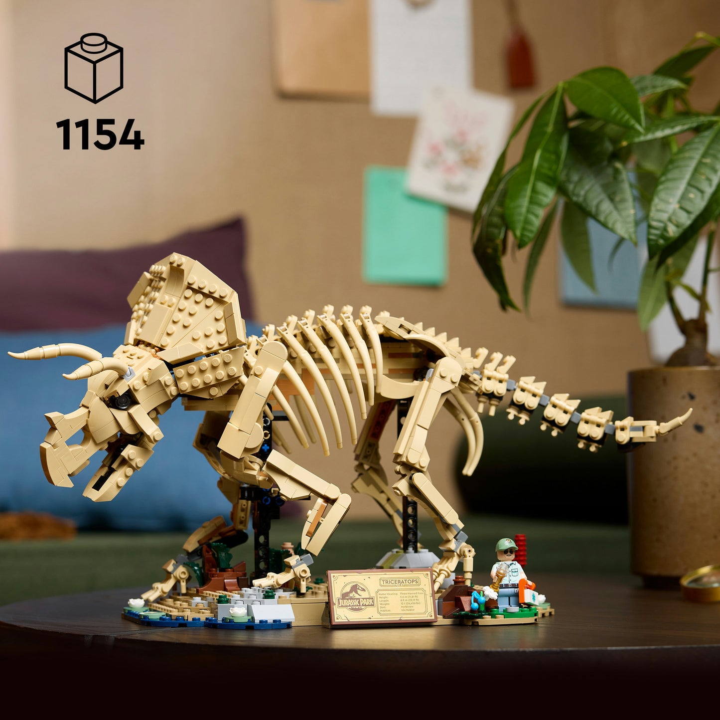 77985 Jurassic World Dinosaurier-Fossilien: Triceratops, Konstruktionsspielzeug
