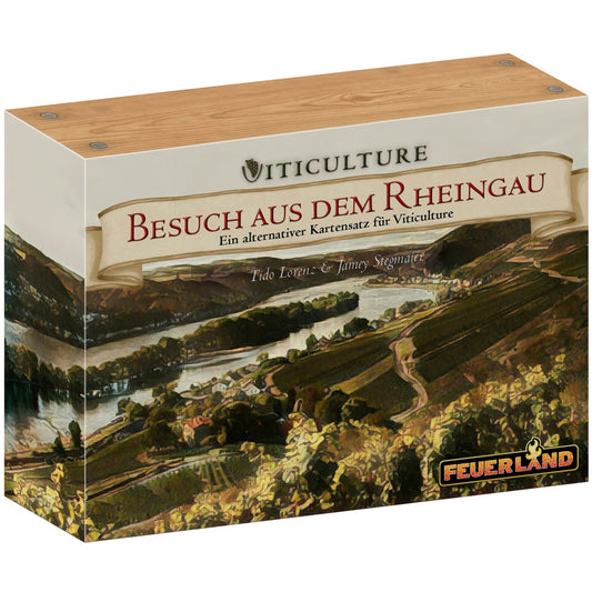 Pegasus Viticulture: Besuch aus dem Rheingau, Brettspiel