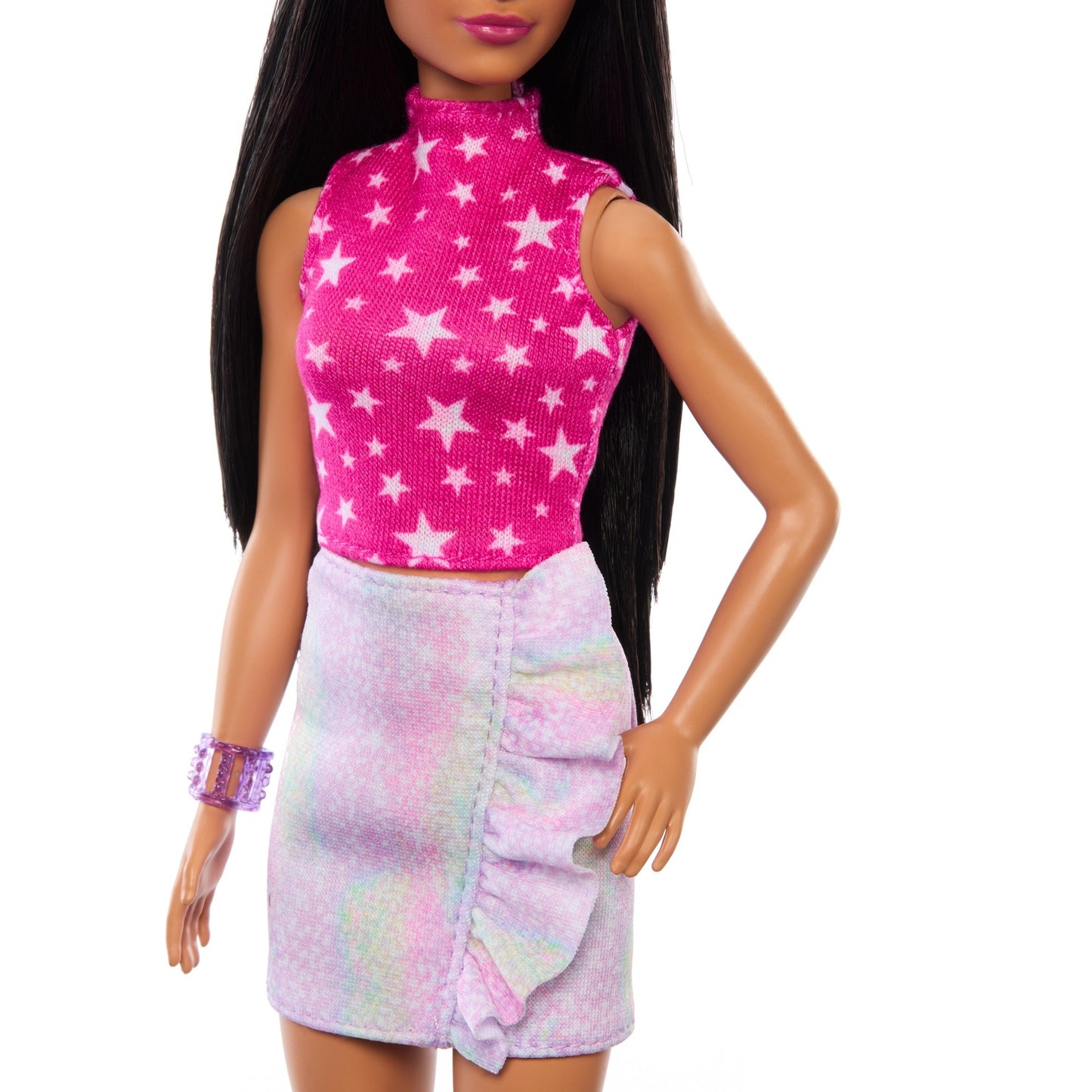 Barbie Barbie Fashionistas-Puppe Rock pink and metallic