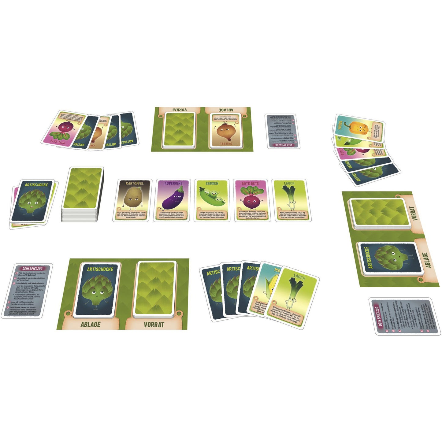 Artischocken, Kartenspiel