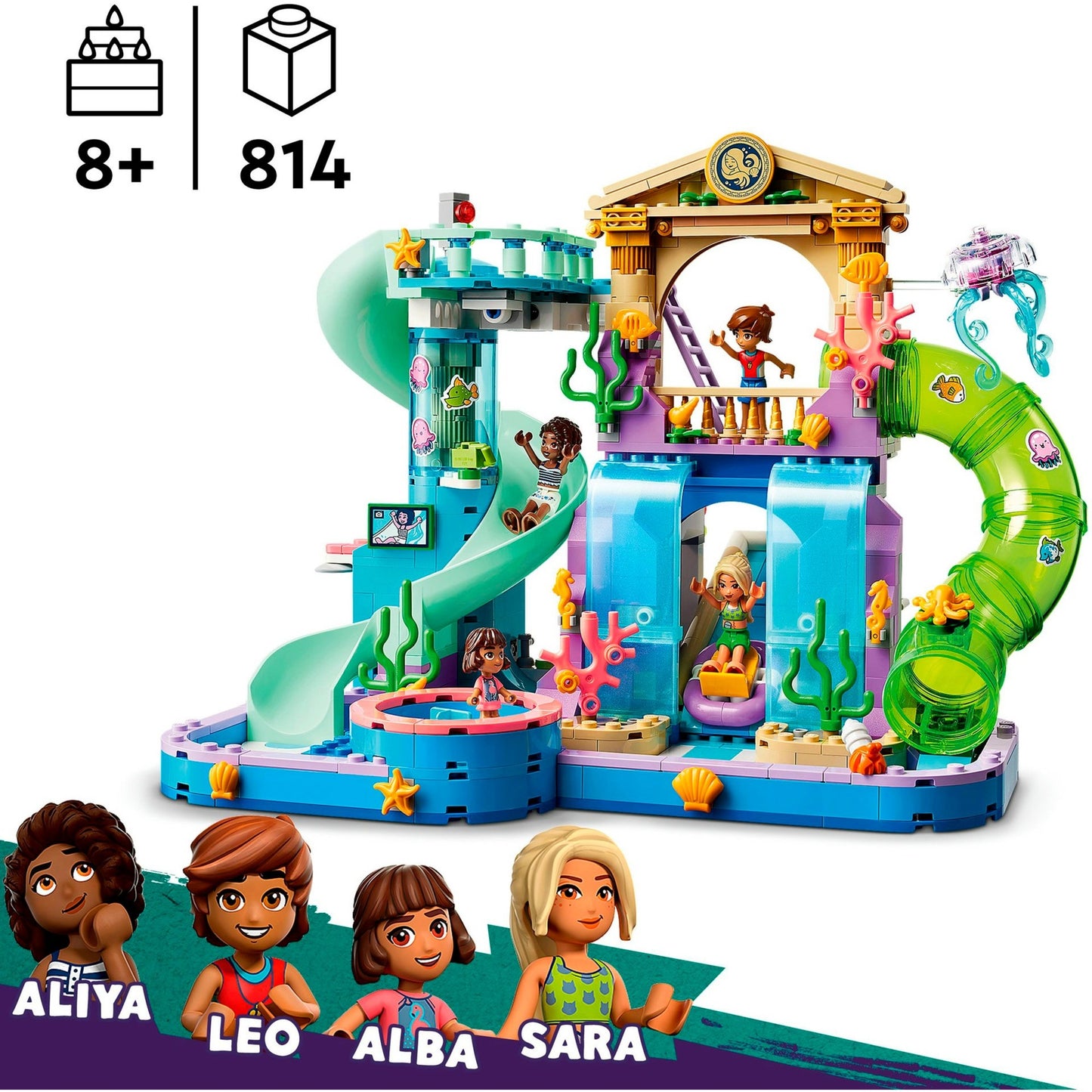 LEGO 42630 Friends Heartlake City Wasserpark, Konstruktionsspielzeug