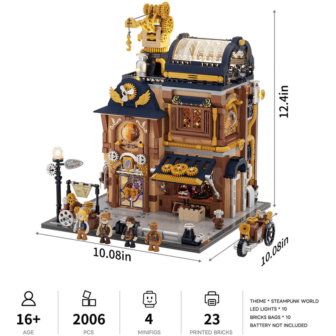 Steampunk-Mechanikwerkstatt, Konstruktionsspielzeug