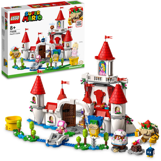 LEGO 71408 Super Mario Princess Peach Palast – Erweiterungsset, Konstruktionsspielzeug