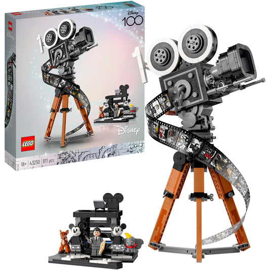 LEGO 43230 Disney Classic Kamera - Hommage an Walt Disney, Konstruktionsspielzeug