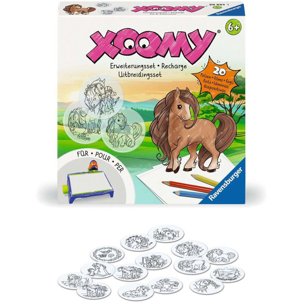 Xoomy Erweiterungsset Pferde, Malen