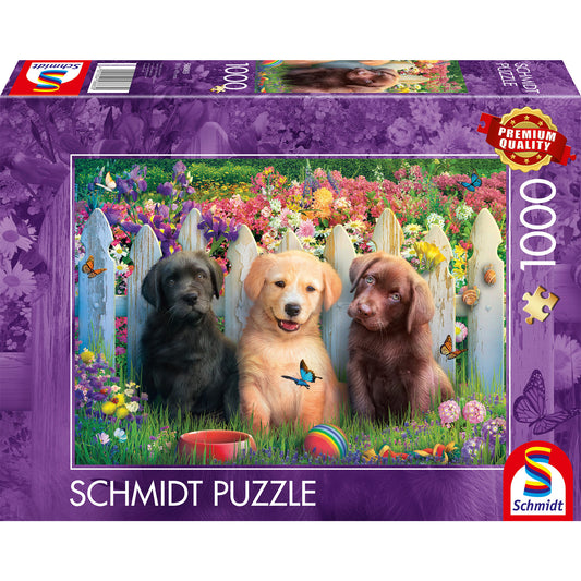 Süsse Welpenszene, Puzzle