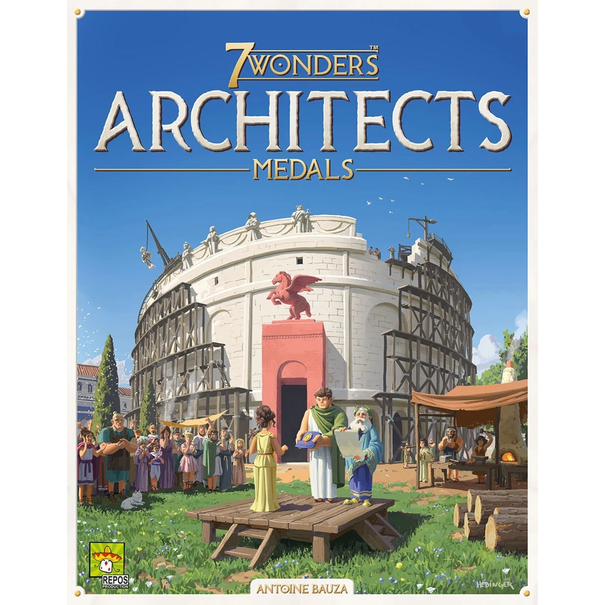 Asmodee 7 Wonders Architects - Medals, Brettspiel