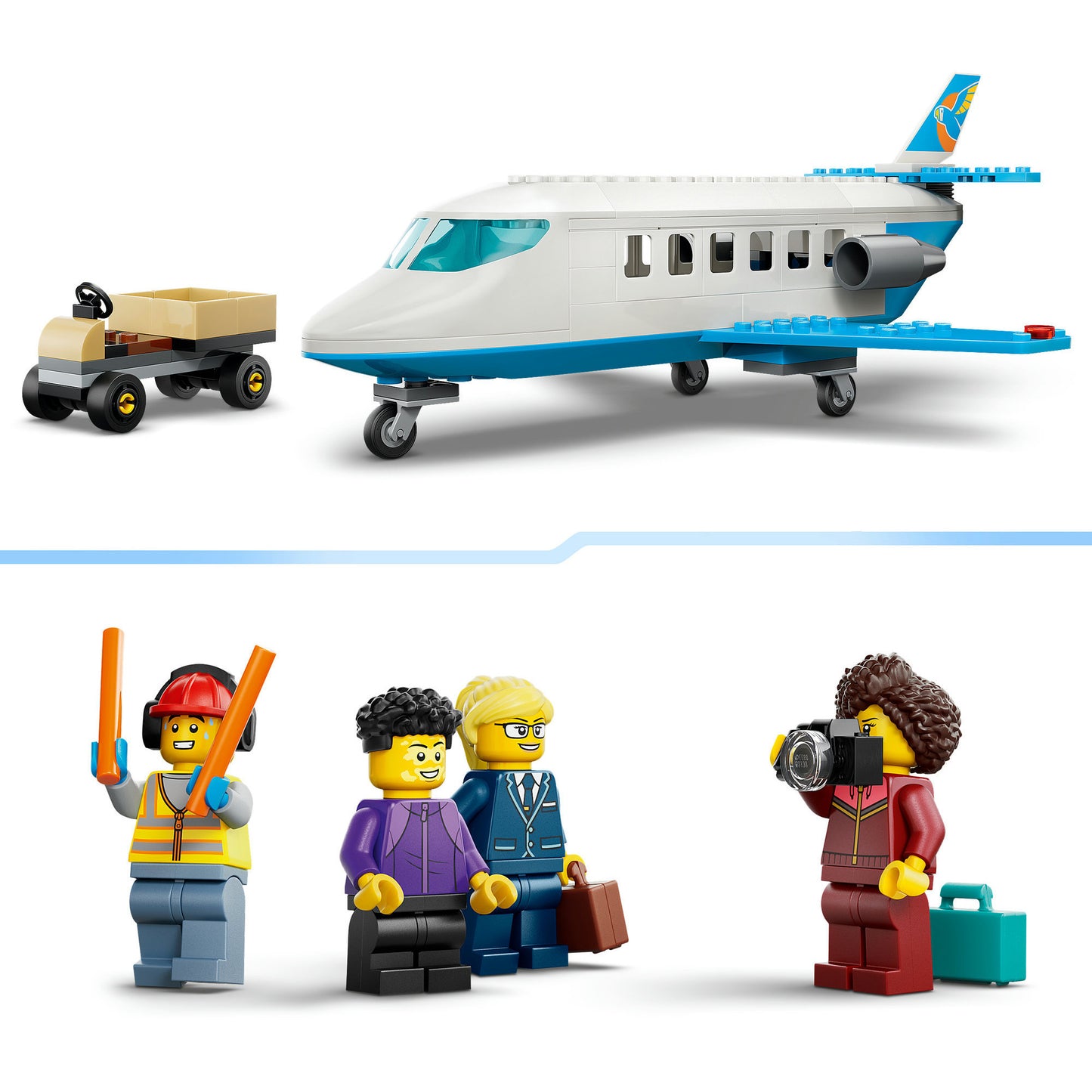 60492 City Passagierjet, Konstruktionsspielzeug