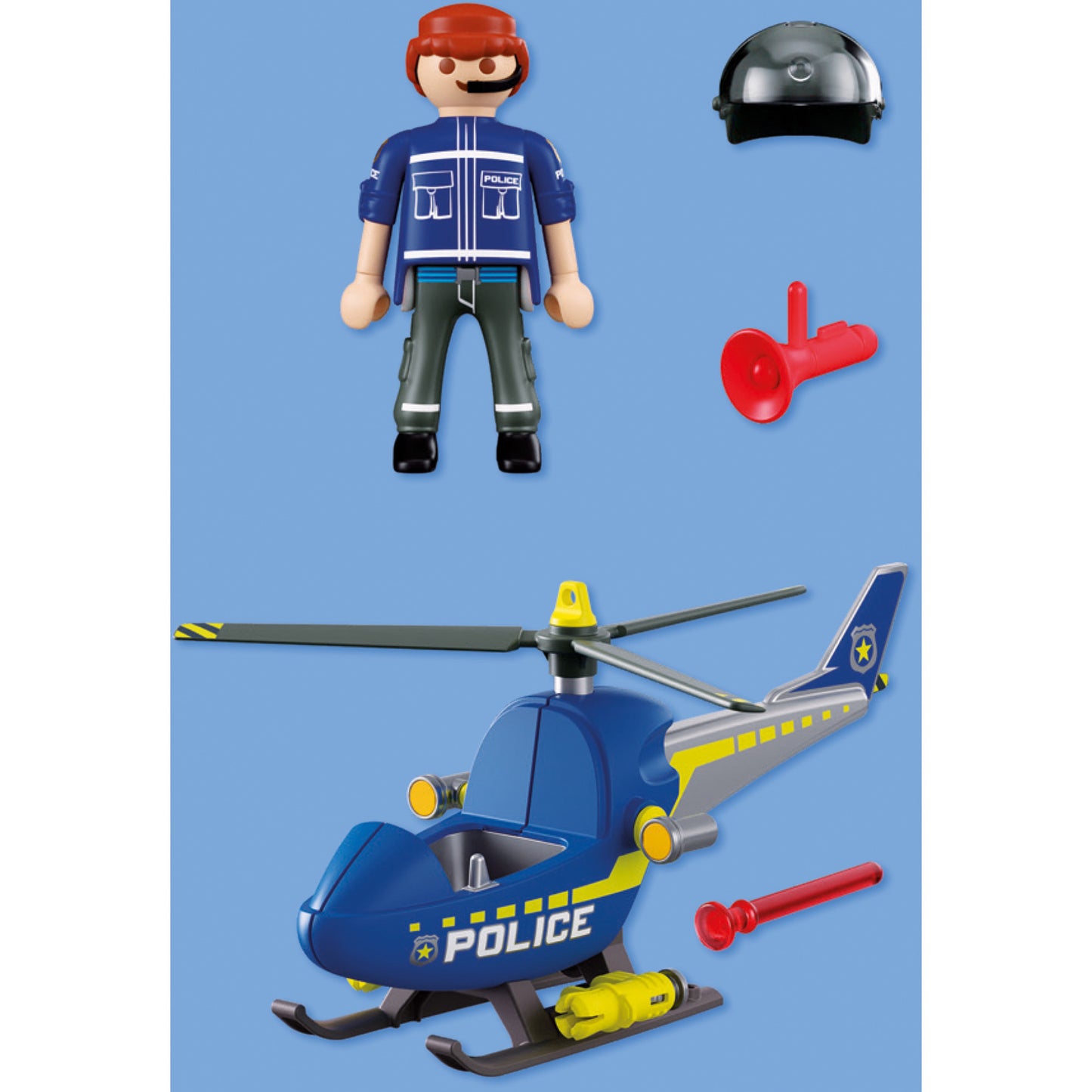 72080 City Action Polizeihelikopter, Konstruktionsspielzeug