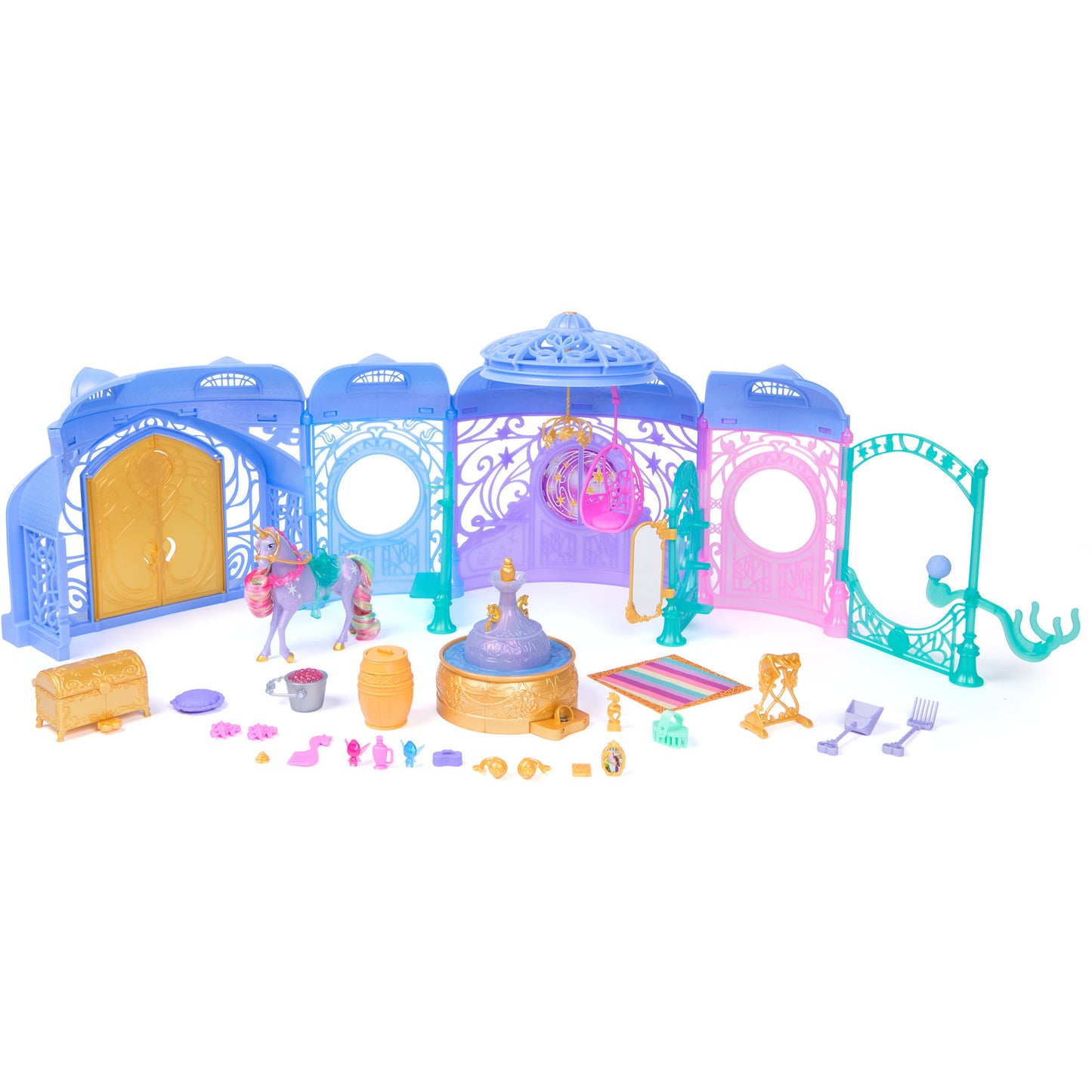 Unicorn Academy -  Stall Spielset, Spielgebäude