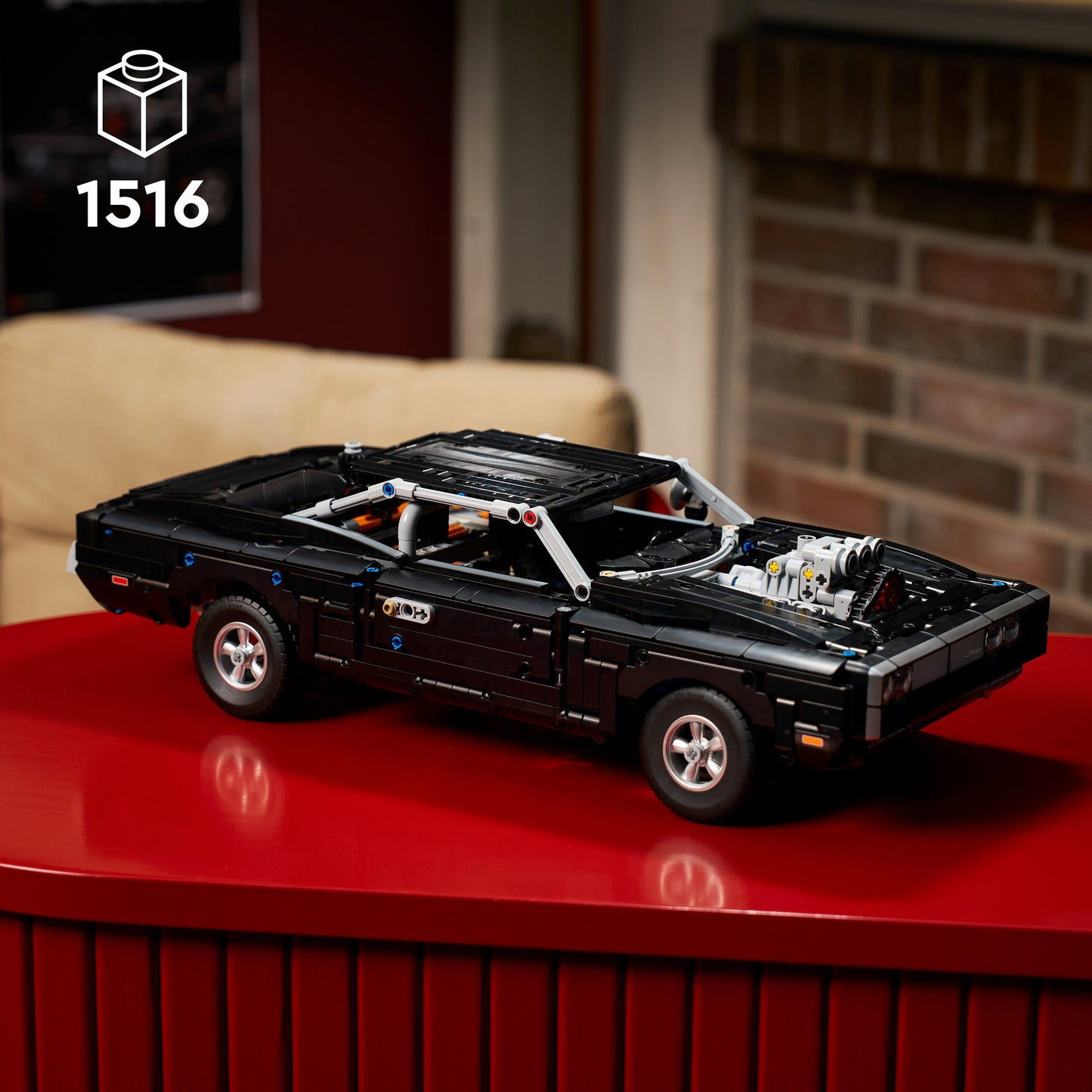 42231 Technic Fast and Furious Dodge Charger R/T Auto, Konstruktionsspielzeug