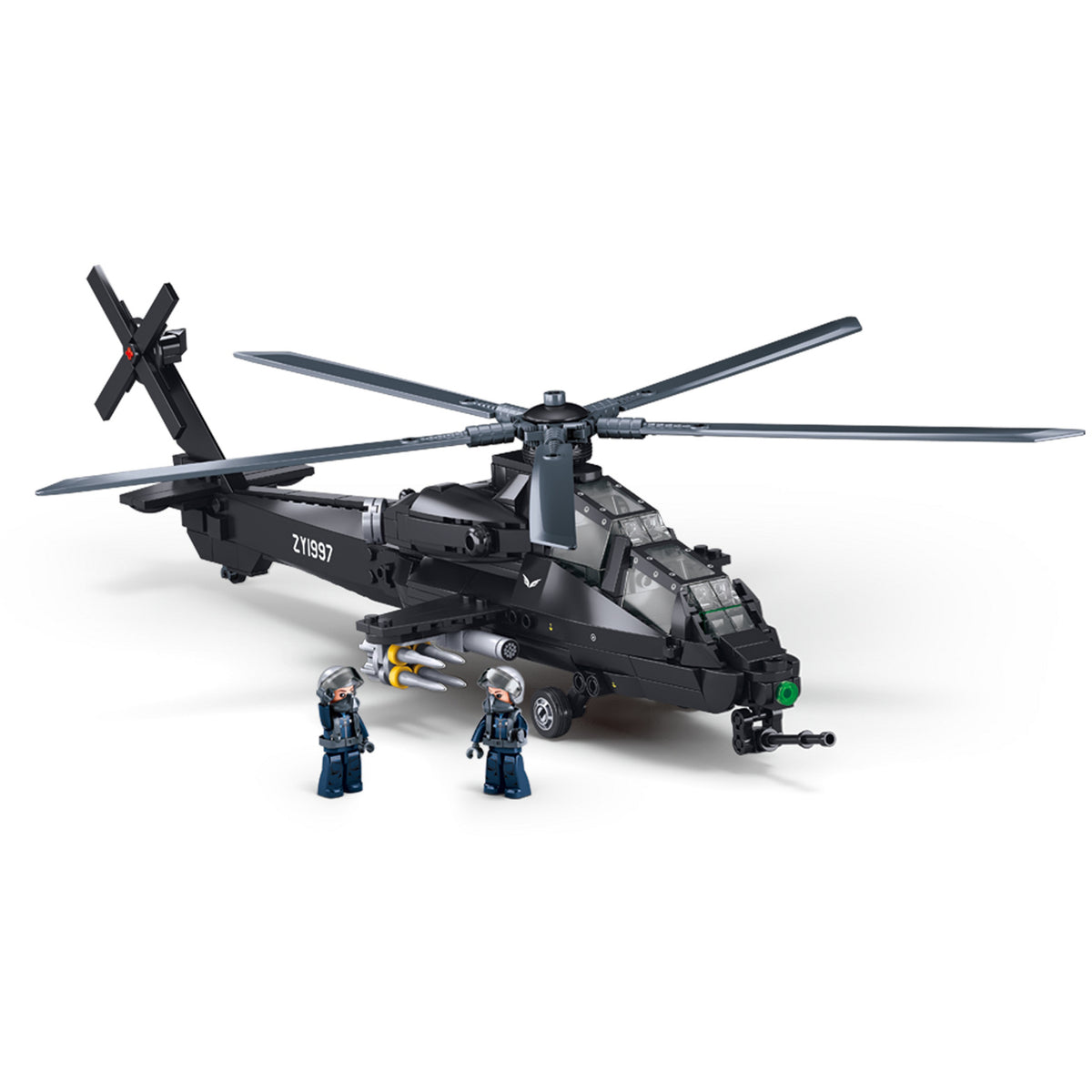 ARMY WZ-10S Kampfhubschrauber, Konstruktionsspielzeug