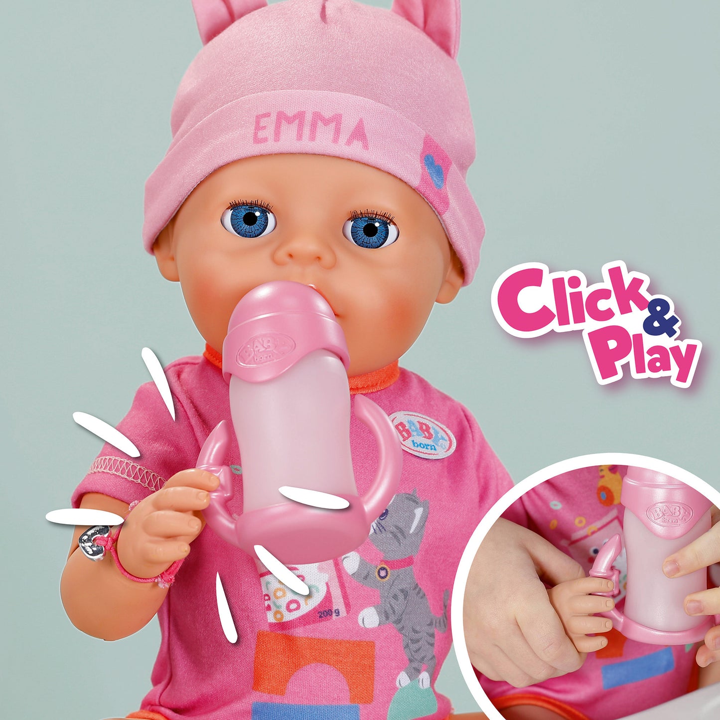 BABY born Emma Click & Play 43cm, Puppe