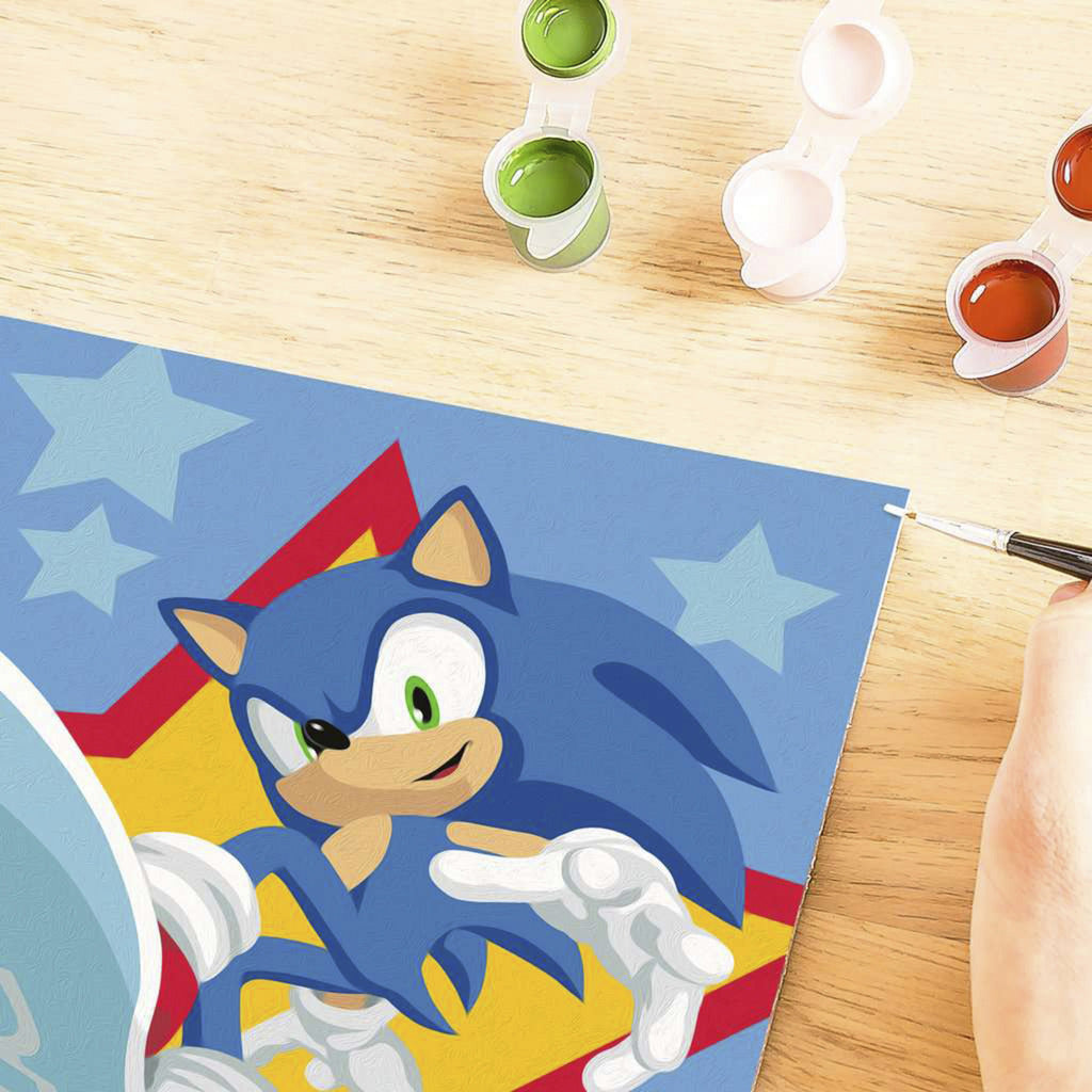 CreArt - Rasender Sonic, Malen
