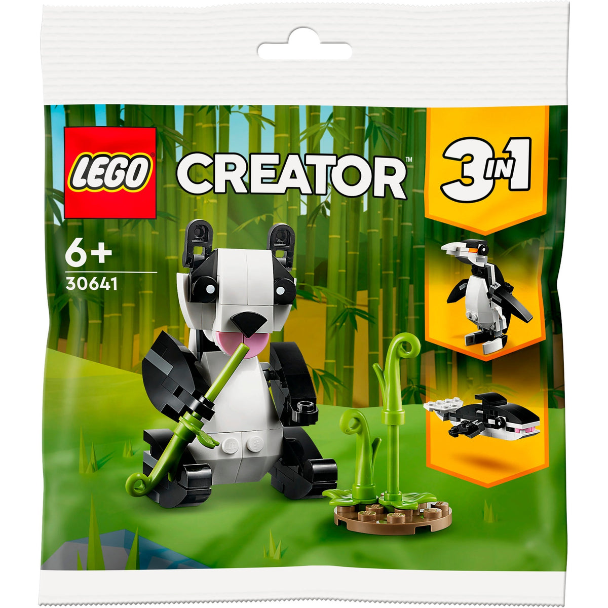 LEGO 30641 Creator Pandabär, Konstruktionsspielzeug