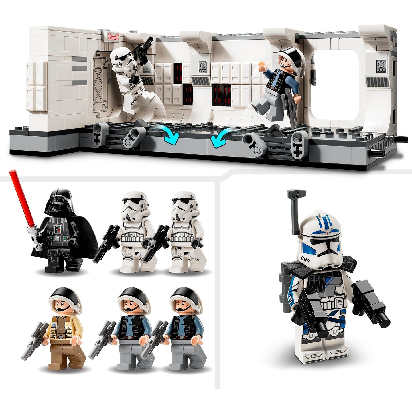 LEGO 75387 Star Wars Das Entern der Tantive IV, Konstruktionsspielzeug