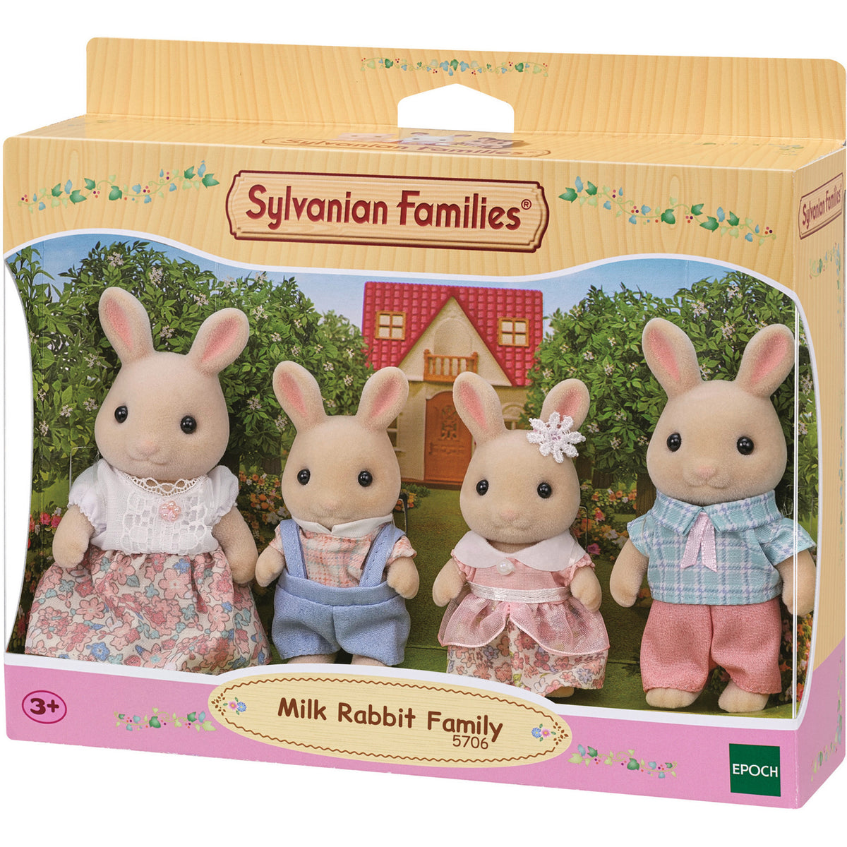 Sylvanian Families - Milchhasen Familie, Konstruktionsspielzeug