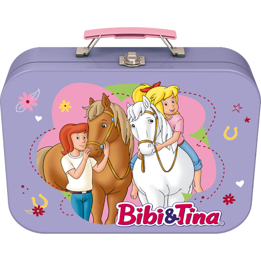Bibi & Tina Puzzle-Box im Metallkoffer