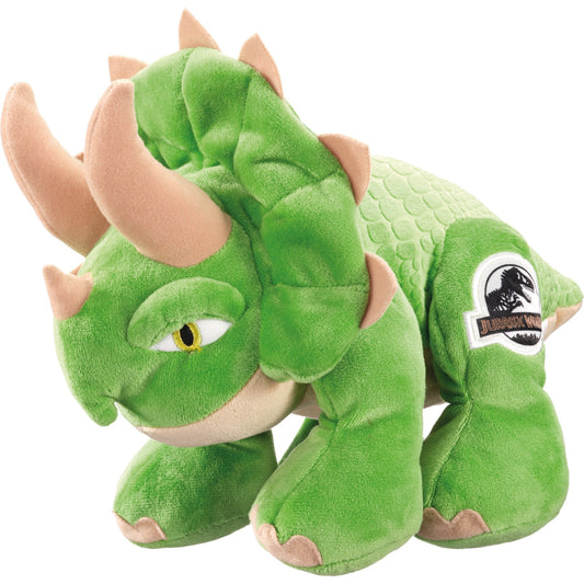 Schmidt Spiele Jurassic World, Triceratops (grün/beige, 25 cm)