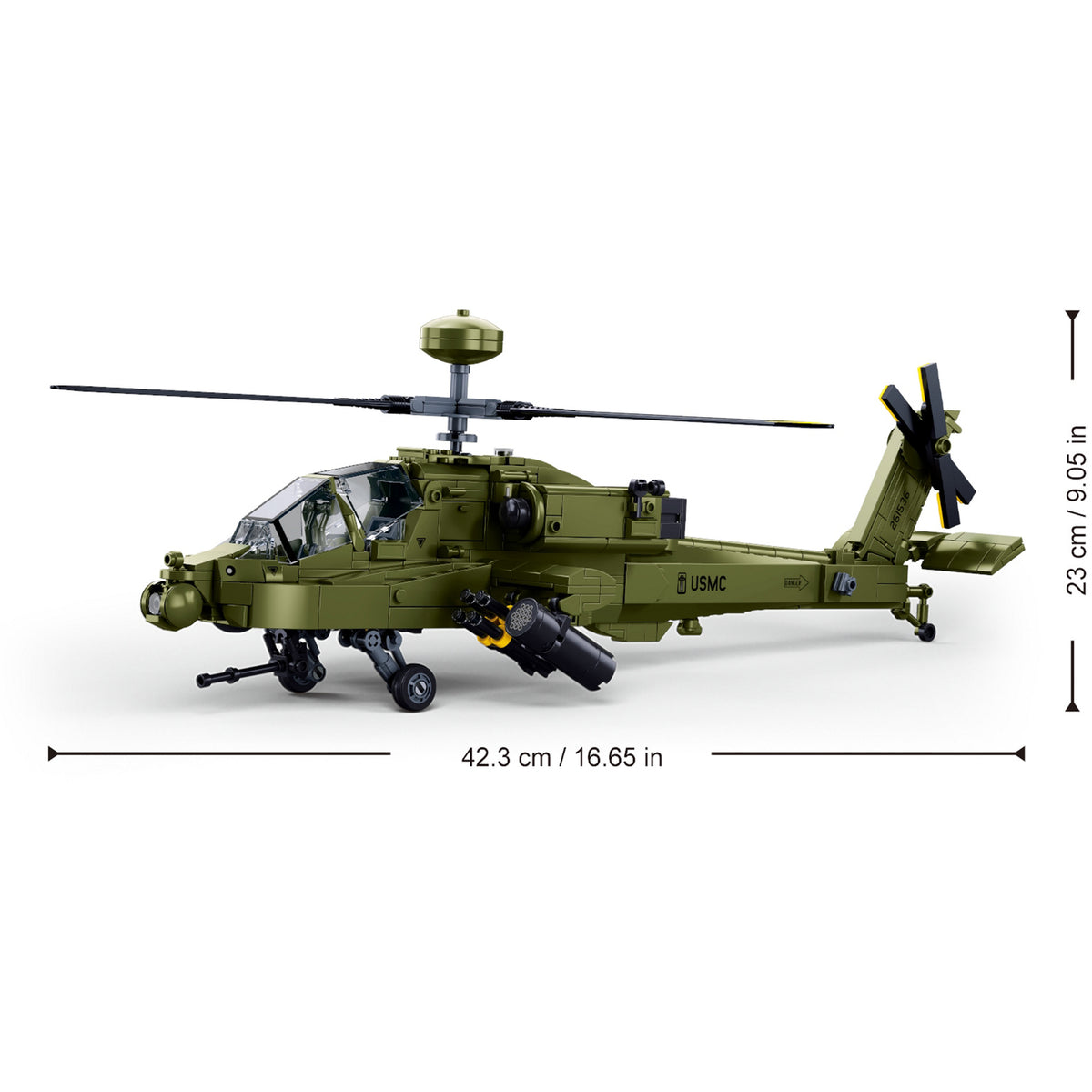 ModelBricks AH-64D Apache Longbow, Konstruktionsspielzeug