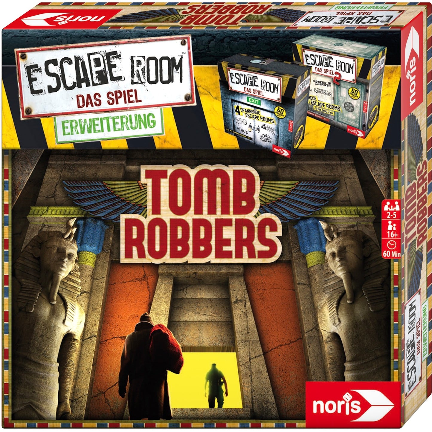 Noris Escape Room - Das Spiel Tomb Robbers, Partyspiel