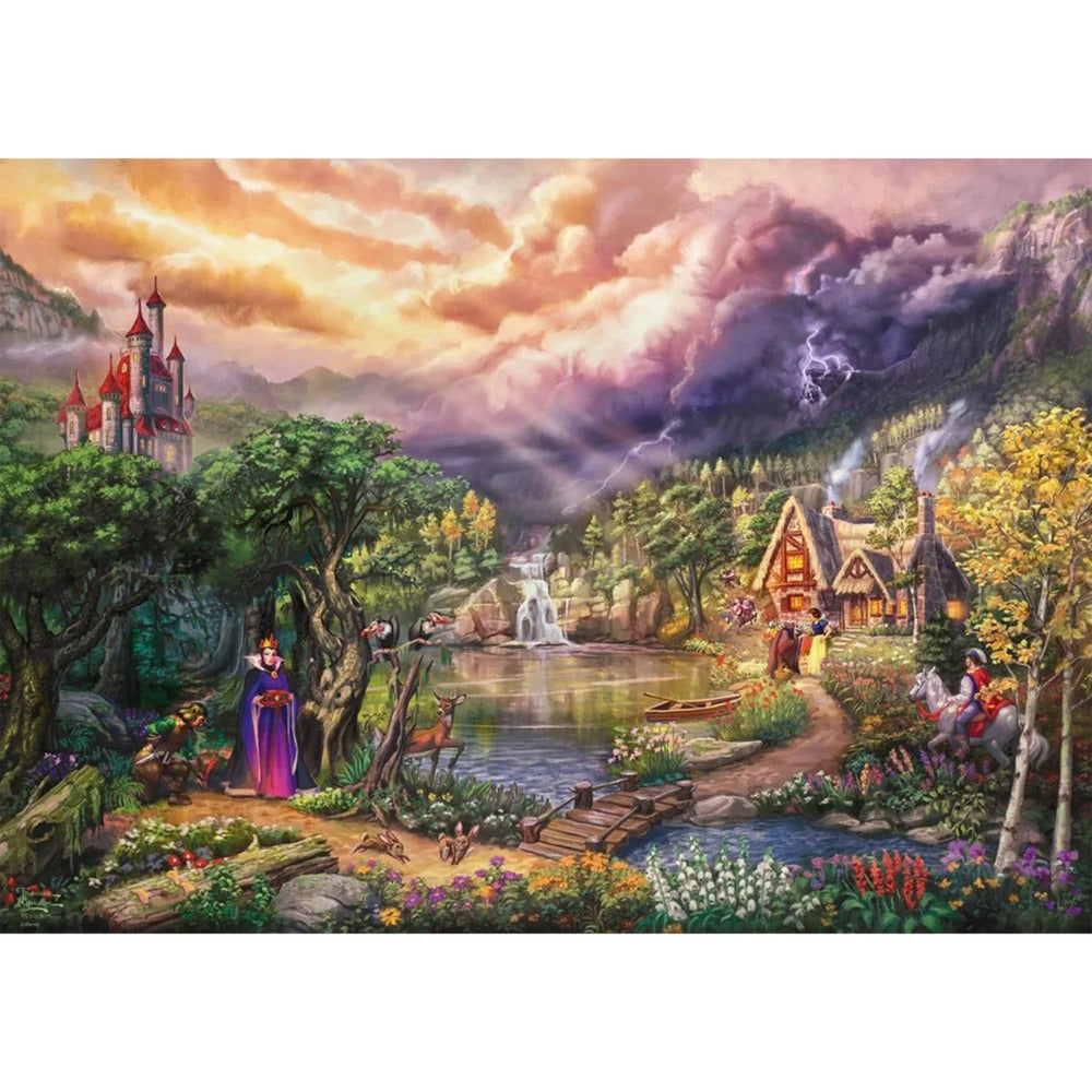 Schmidt Spiele Thomas Kinkade Studios: Disney Dreams Collection- Snow White and the Queen (1000 Teile)