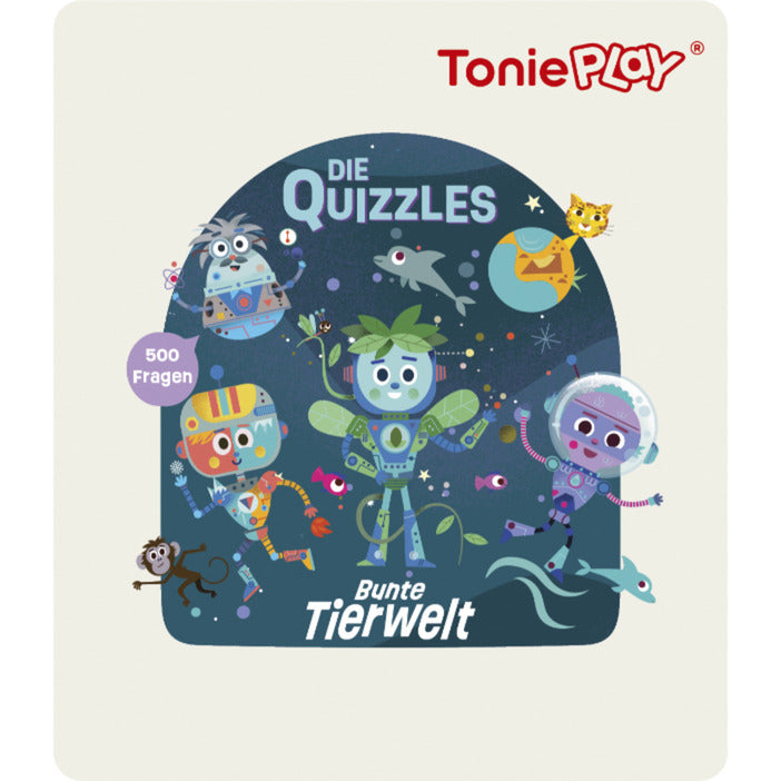 Tonieplay Game S - Die Quizzles: Bunte Tierwelt, Geschicklichkeitsspiel