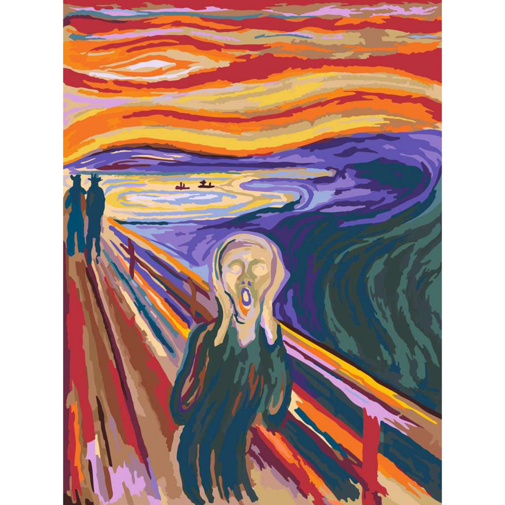 CreArt ART Collection - Munch: Der Schrei, Malen