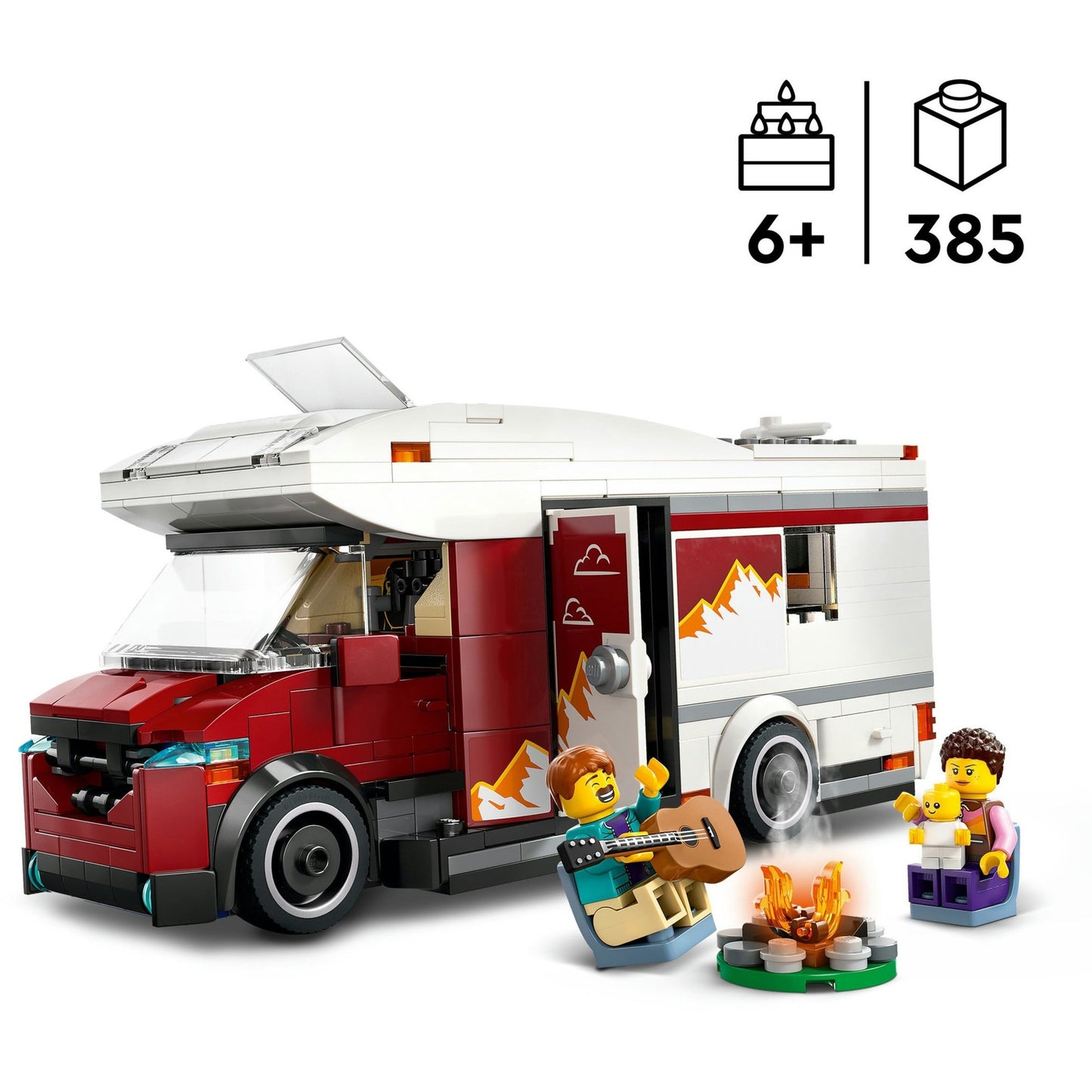 60454 City Abenteuer-Wohnmobil, Konstruktionsspielzeug