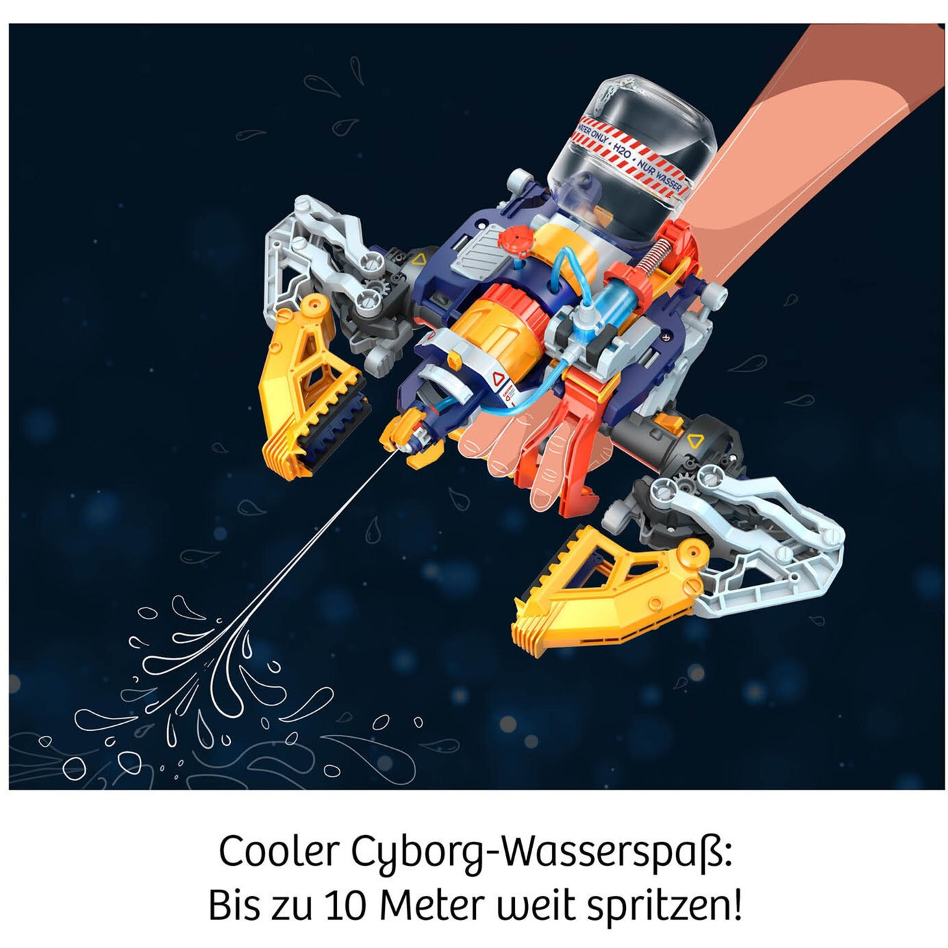 Cyborg Water-Blaster, Experimentierkasten