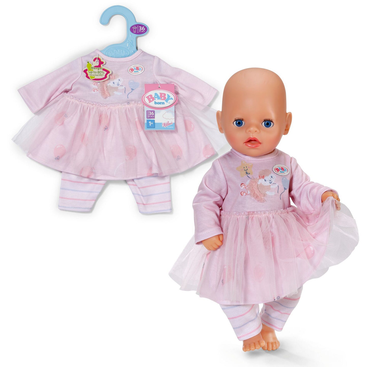 BABY born Kleid Rosé 36cm, Puppenzubehör