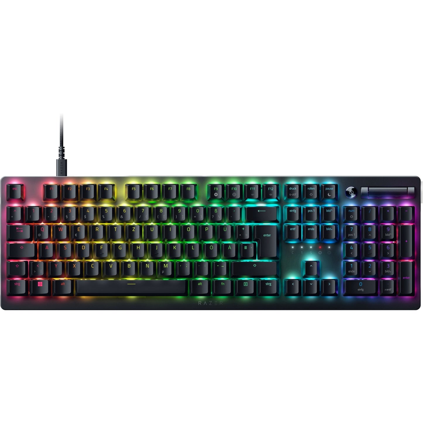 Razer DeathStalker V2 (schwarz, DE-Layout, Razer Linear Optical (Red))